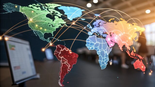  a maps global e commerce network 