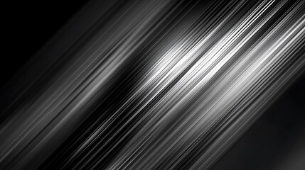 Abstract silver lines, dark background, motion blur, design texture