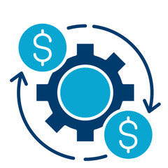 Obraz premium Cost Optimization Icon