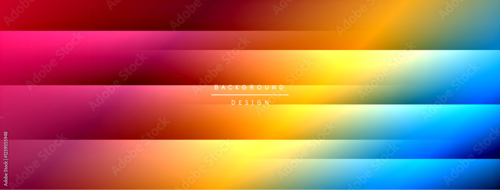 Poster Light shadow lines dynamic gradient background