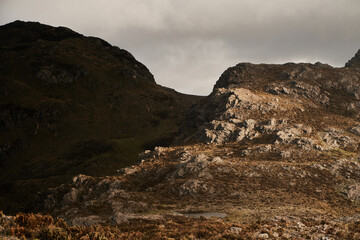 mountain landscape in the morning