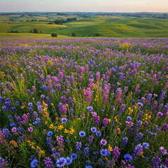 Obraz premium field of flowers
