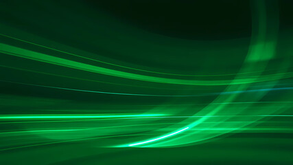 a green abstract background with lines and curves in the middle of it, with a black background and a white background, Art Green, objective abstraction, green, computer graphics