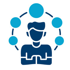 Fototapeta premium Mindfulness Icon