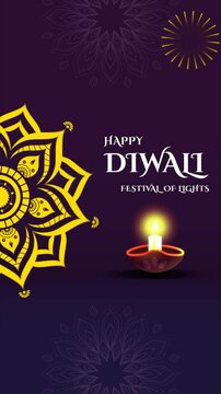 Happy Diwali festival of lights India Hindu