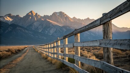 Expansive Mountain Range: A Documentary Photography Study of Nature's Majesty