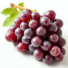 Fototapeta premium Grapes on a white background , fruits,Fresh fruit images 
