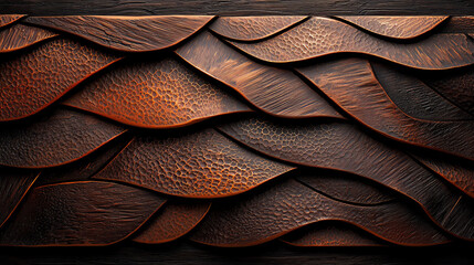  hammered copper with intricate lines