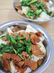 A delicious Hong Kong-style beef brisket rice noodle