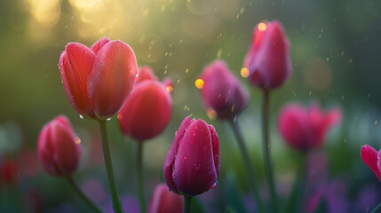 春に芽吹く美しい花