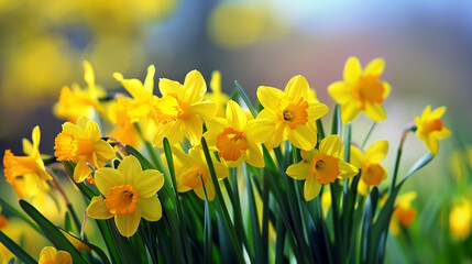 春に芽吹く美しい花