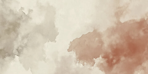 Abstract watercolor art background template. beige and brown watercolor backdrop empty space for text, banner, presentation or product display graphic design