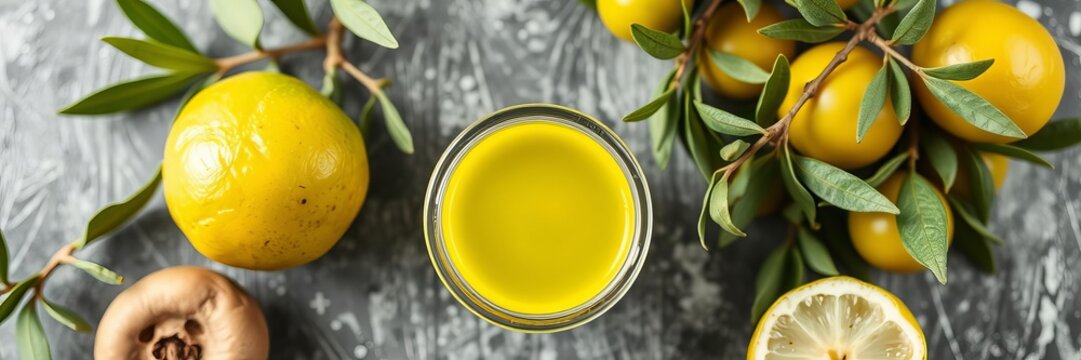 Green olives and olive oil isolated on white background, comida, sano, condimento