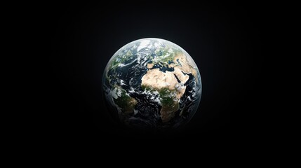 Fototapeta premium Earth globe in space