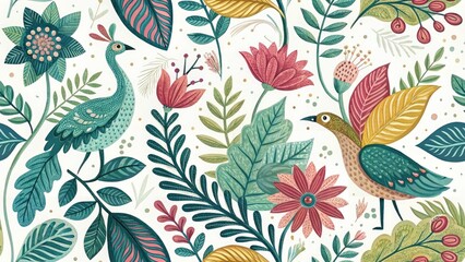 Sustainable Paper Art: Bokeh Nature Inspired Design, Eco-Friendly Handcrafted Patterns