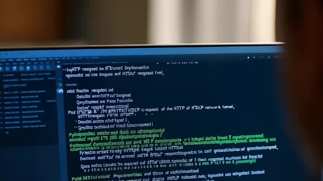 Code Display on Screen