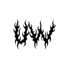 UW monogram logo design letter text name symbol monochrome logotype alphabet character simple logo