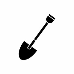 Shovel Icon. Shovel Lawn Gardening Landscape Equipment Tool Icon