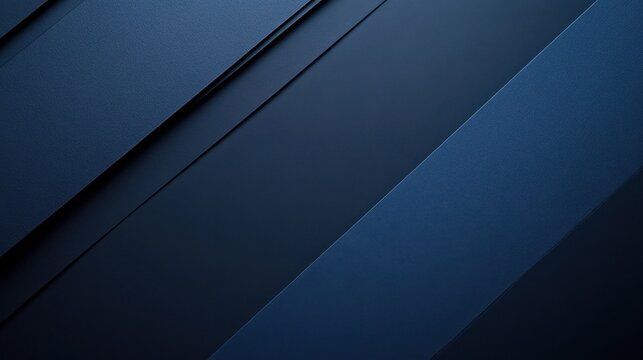 Minimalist abstract wallpaper featuring diagonal lines on a Blue background. Banner template with white space for text, perfect for modern and professional design applications.