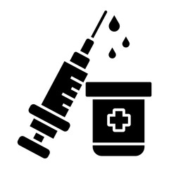 injection Solid icon