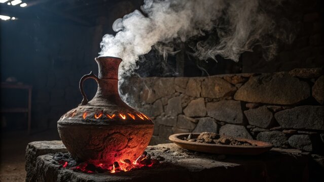 Mystical Athanor: Low-Light Alchemy Still Life Photography