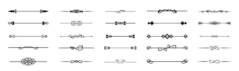 calligraphic border divider