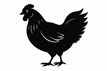 chickie  silhouette vector