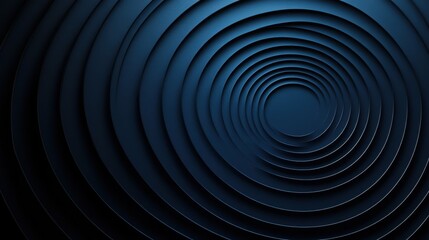 Circular patterns on a Blue background, minimalist design banner template with white space for text. Ideal for modern and elegant presentations, websites, and digital designs.