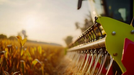 High-tech agricultural equipment. Featuring smart farming tools and automated systems. Highlighting efficiency and modern agriculture. Ideal for agriculture and tech presentations.