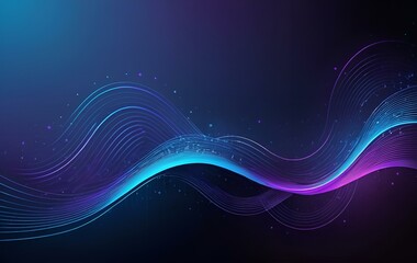 Blue purple digital background image, line, texture, banner