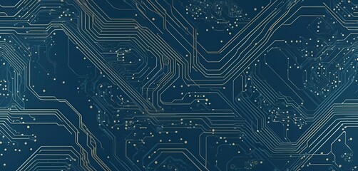 Blue digital background image, line, texture, banner