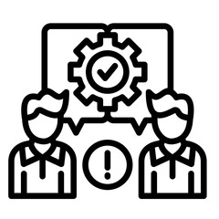 Conflict Resolution Icon