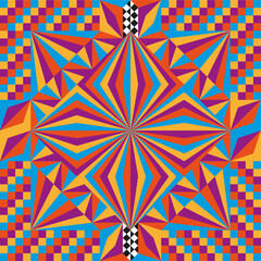 pattern, geometric, vector, triangle, texture, art, decoration, color, design, seamless, wallpaper, colorful, illustration, mosaic, fashion, retro, backdrop, style