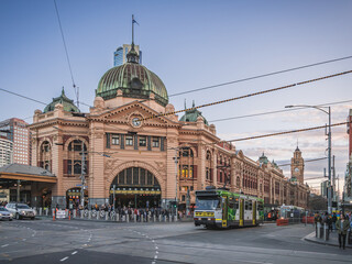 Flinders Street Railway station, Melbourne, Australia