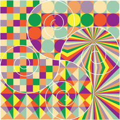 abstract geometric background