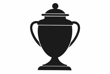 urn  silhouette  vector illustration