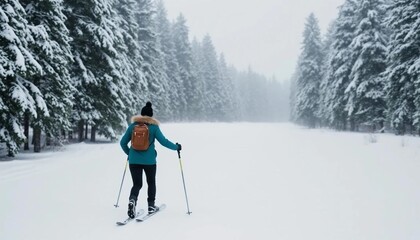 Winter Wonderland Cross-Country Skiing Adventure