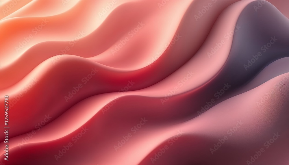 Wall mural abstract waves of gentle tones soft texture background image