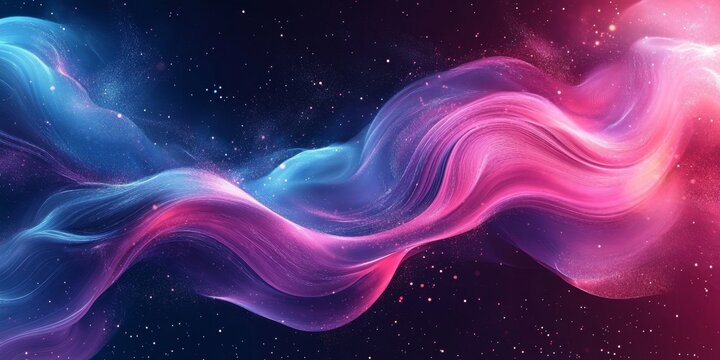 Abstract Magneta Background, Generative AI