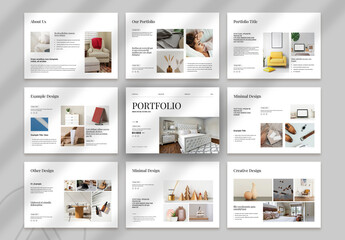 Portfolio Brochure Landscape Template
