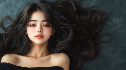 Naklejka premium 美しさ, 顔, モデル, 笑う, ファッション, 人々, 髪の毛, 笑みを浮かべている, 人, ブルネット, シティ, アウトドア, 通り, ライフスタイル, 淑女, 1, 頭, ハピネス, 化粧,女, 美しさ, 髪の毛, モデル, ファッション, 顔, うっとりさせる魅力, 化粧, 人, ドレス, ブルネット, 肌, 唇, 化粧, 淑女, 目, 暗い, 黒, ふしだらな, スタジオ, 好色