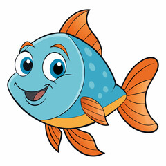 Fish Vector Illustration High-Quality Digital Art for Designers & Creators