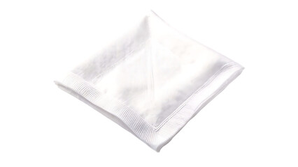 White Linen Dinner Napkin Elegant Table Setting