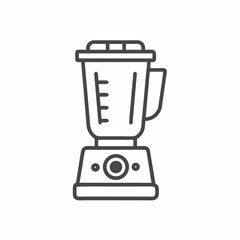 A sleek and contemporary kitchen blender stands on a countertop, equipped for blending a variety of ingredients.