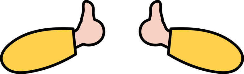 최고 엄지척 표시