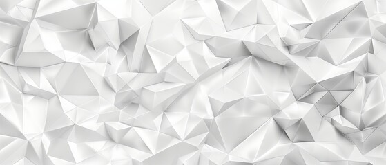 Fototapeta premium White silver geometric universal background with an elegant seamless triangular pattern, minimalist halftone design, and modern monochrome style for sophisticated business presentations