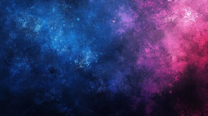 Obraz premium A dark blue and pink galaxy background with a textured surface