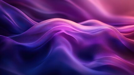 Fototapeta premium Purple Background with Waves