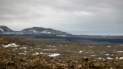 Lava field Iceland 