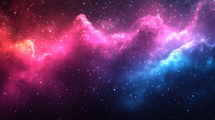 Fototapeta premium Abstract cosmic light gradients background. Featuring cosmic light gradients and vibrant colors. Emphasizing depth and modernity. Ideal for space and creative themes.